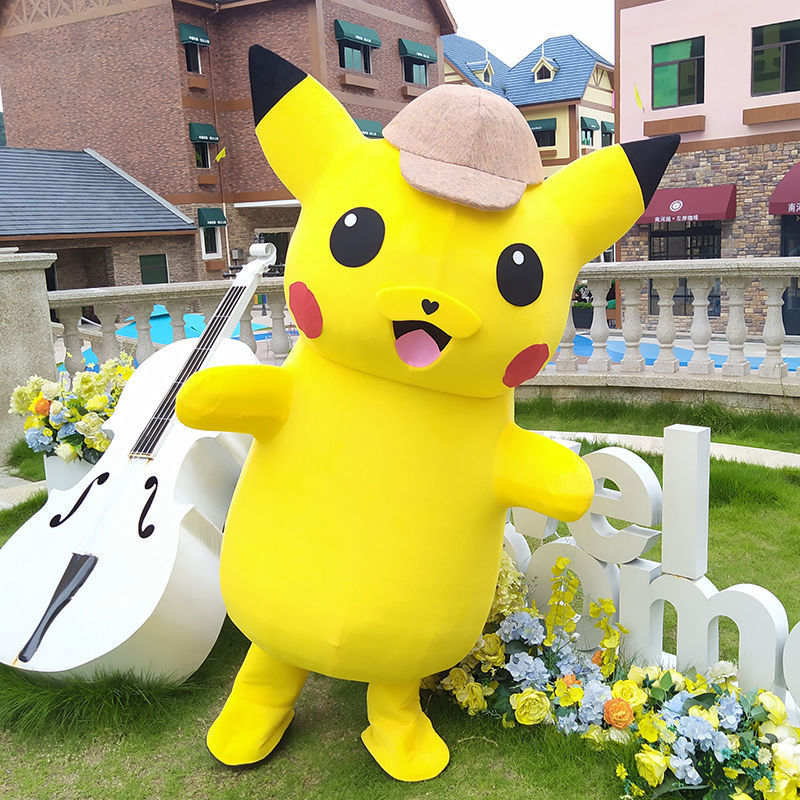 Pikachu Mascot Costume, Adult Pikachu Costume