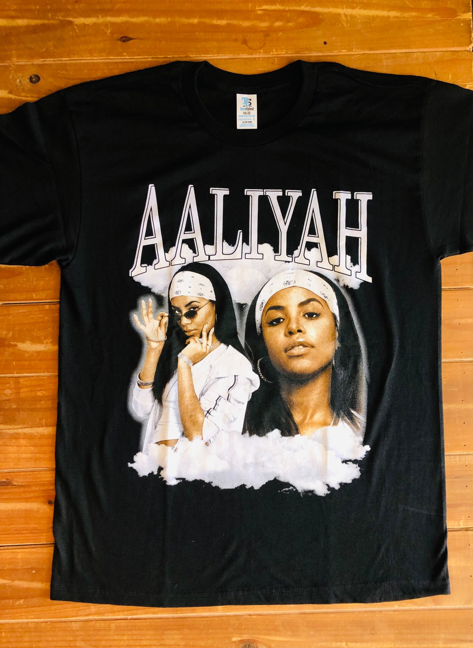 Aaliyah Shirt Womens Aaliyah Black T shirt aaliyahshirt