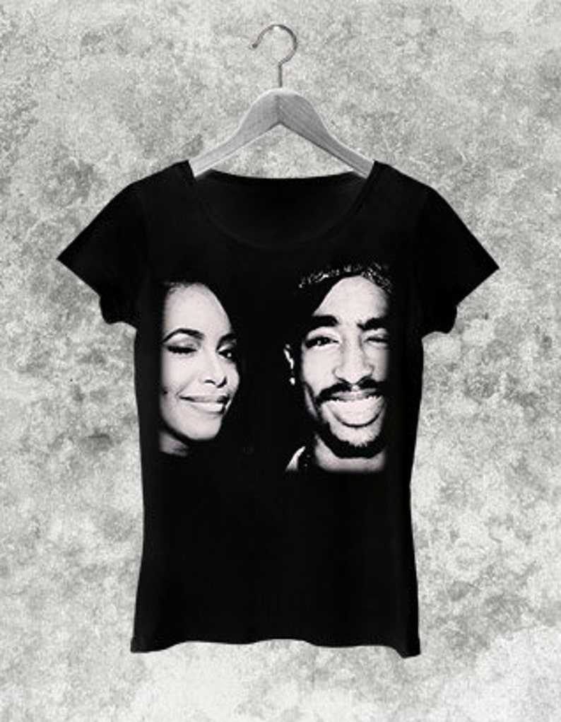 tupac and aaliyah shirt