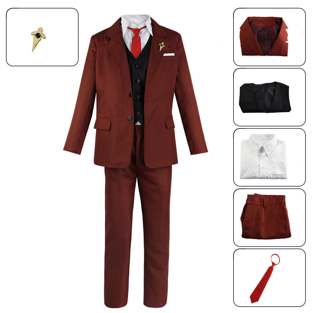  Spy Family Costume Yor Forger Cosplay Red Dress Halloween Dress  Up Uniform for Womens Girls : Clothing, Shoes & Jewelry