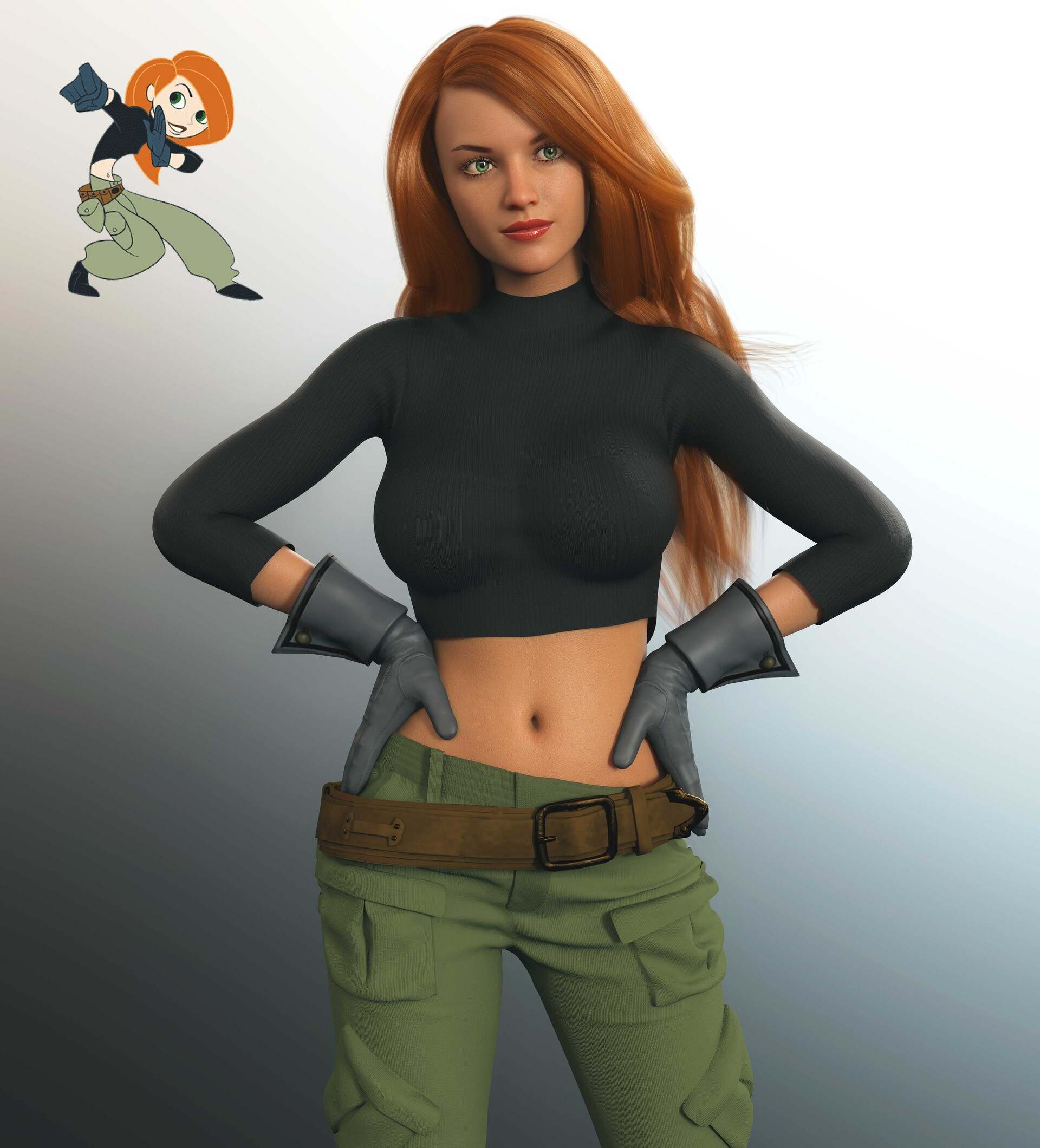 Kim Possible Battle Suit Costume, Kim Possible Costume for Adults and ...