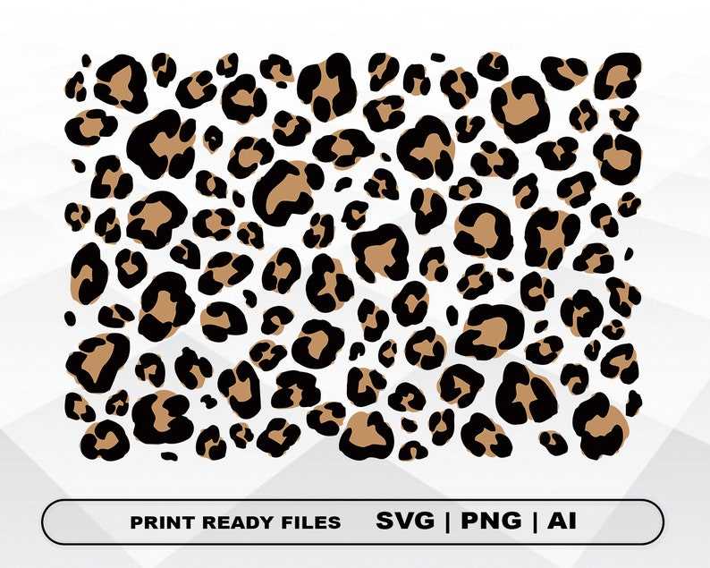 Leopard Print Svg Free, Cheetah Print Svg