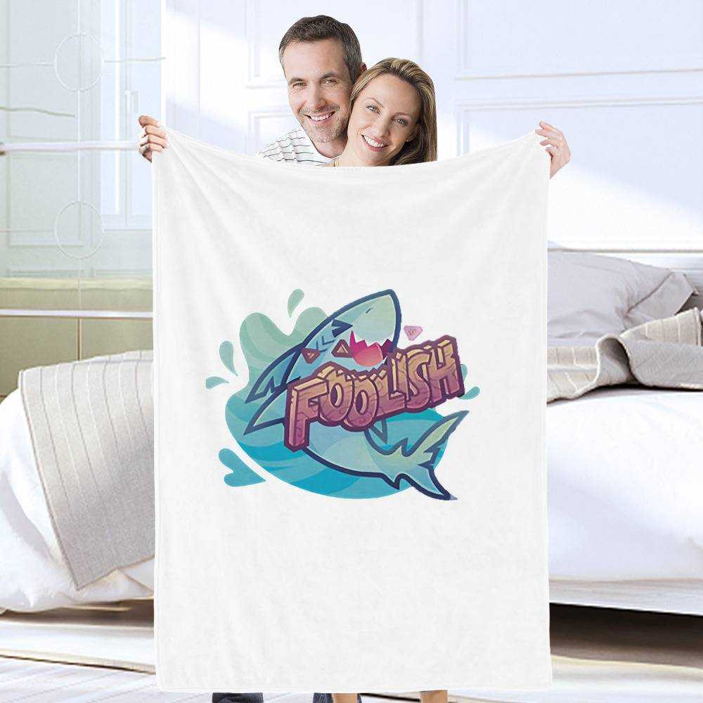 Foolish Gamers Blanket Foolish Shark Blanket