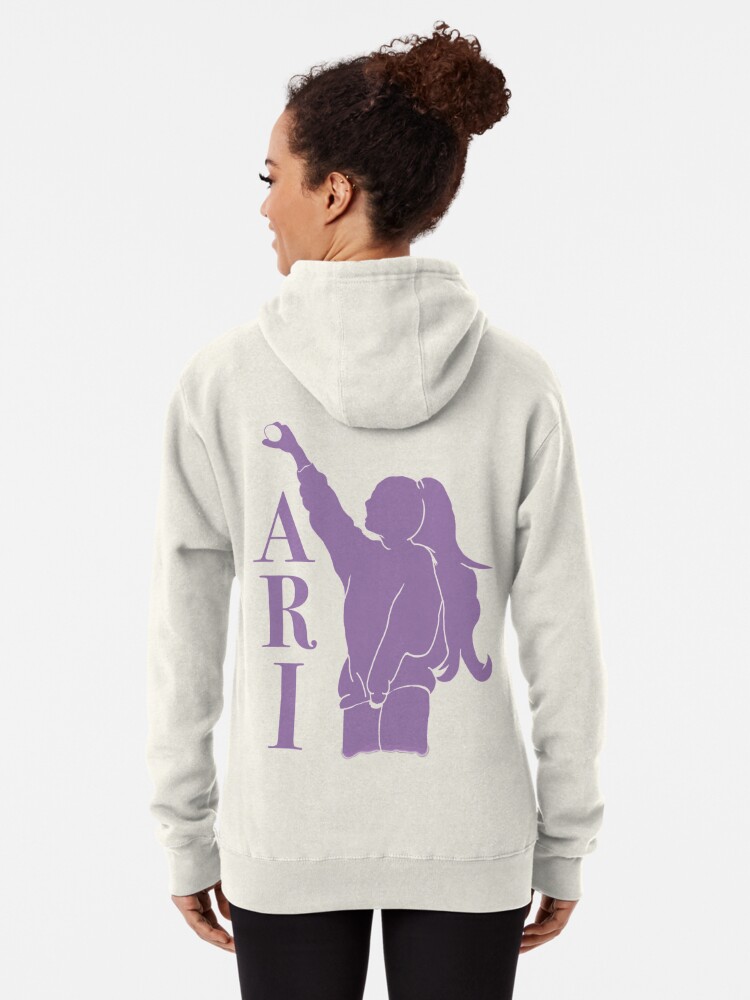 Ariana grande purple discount sweatshirt