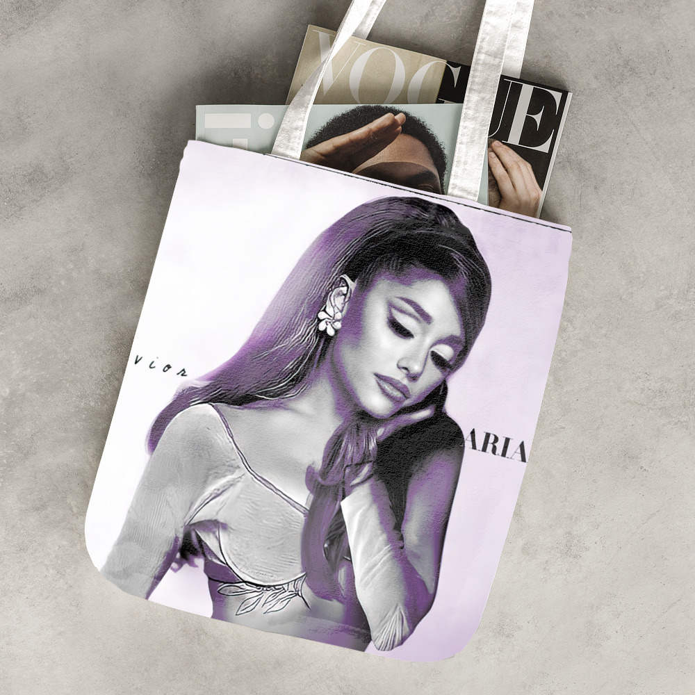 Ariana Grande Inspired Tote Bag I See It I Like It I Want 