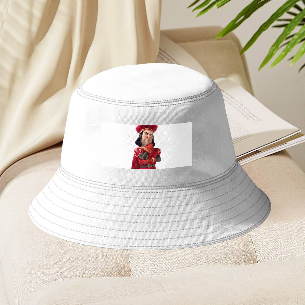 Lord Farquaad Meme Bucket Hat Unisex Sun Hat Annoyed Fisherman Hat