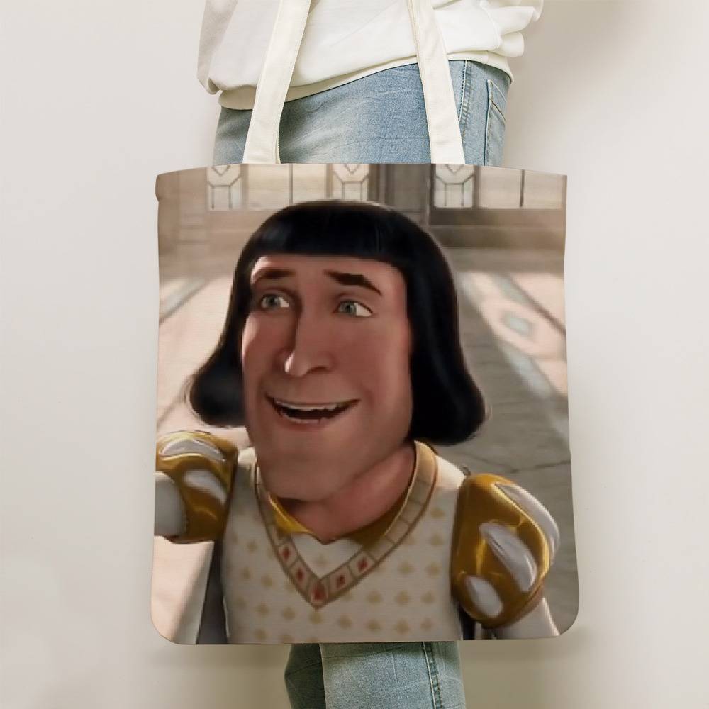 Lord Farquaad Meme Tote Bag lordfarquaadmeme.store