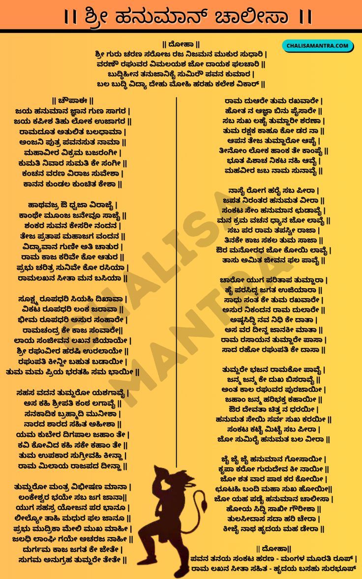 Hanuman Chalisa Lyrics 4