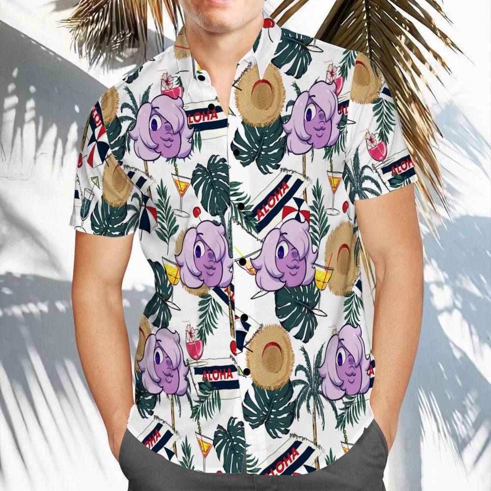 steven universe button up shirt