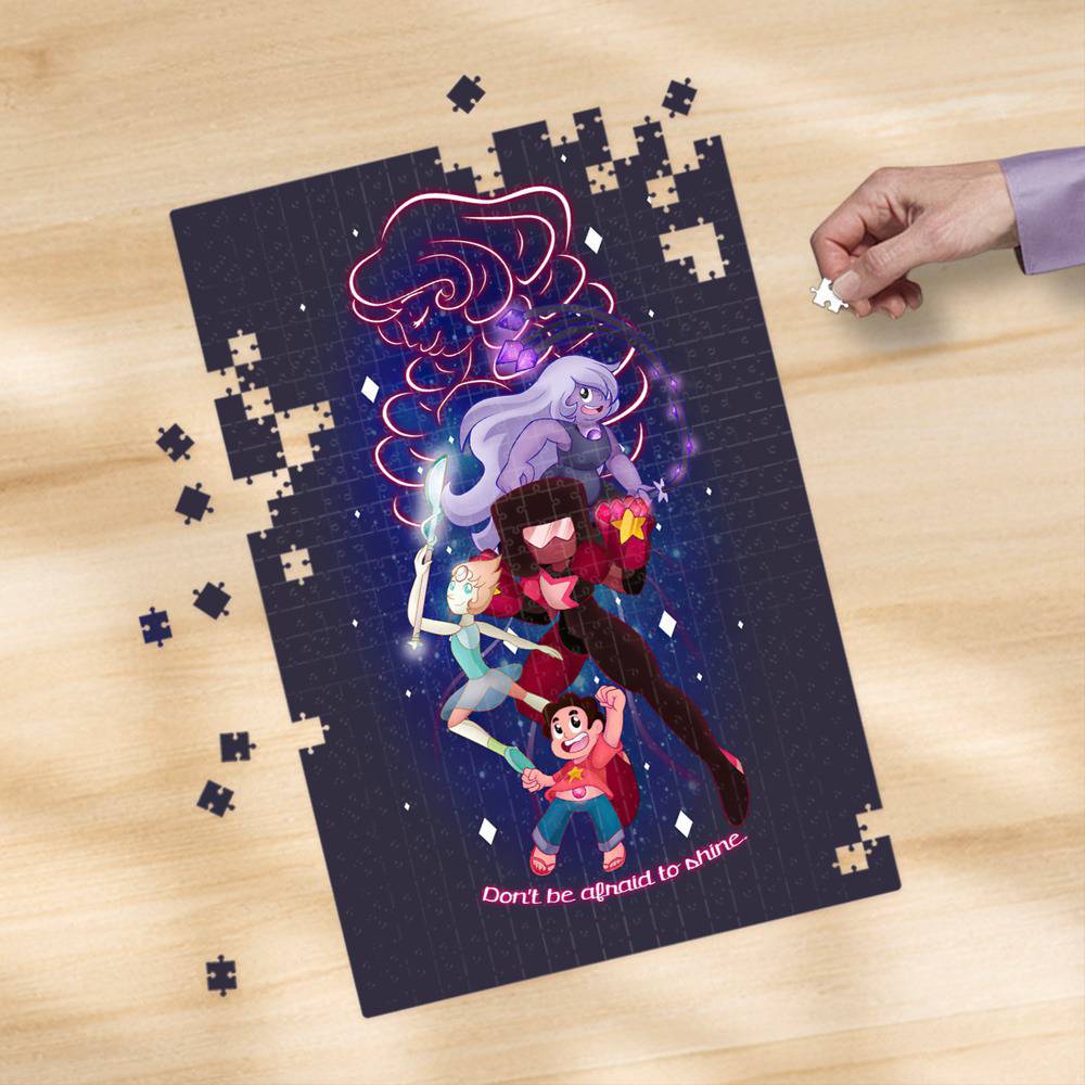 Puzzle for Sale con la obra «Diamante rosa Steven Universe» de karamram