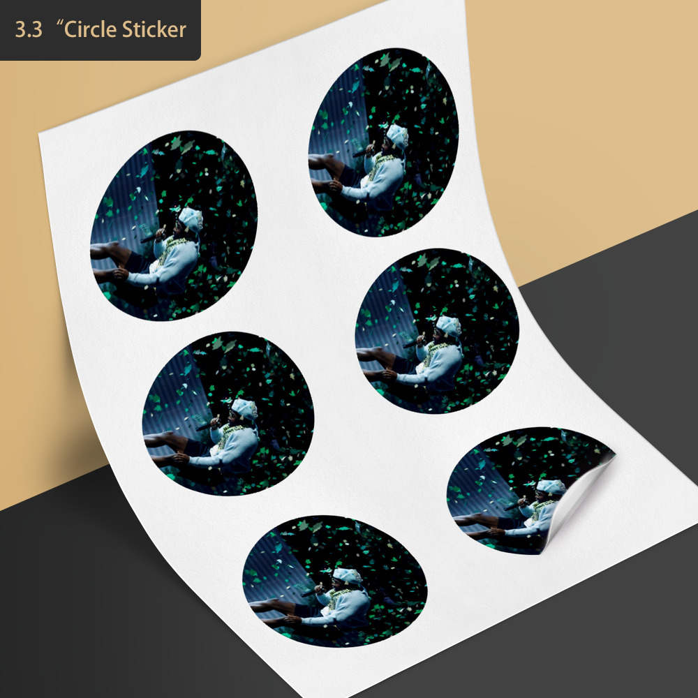 Tyler The Creator Custom Stickers White Transparent Vinyl Decals Labels