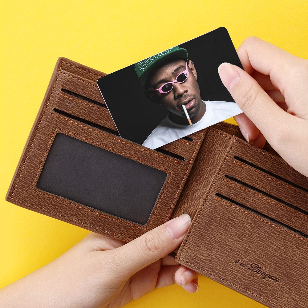 Tyler The Creator Wallet Insert Card Classic Celebrity Wallet Insert Card