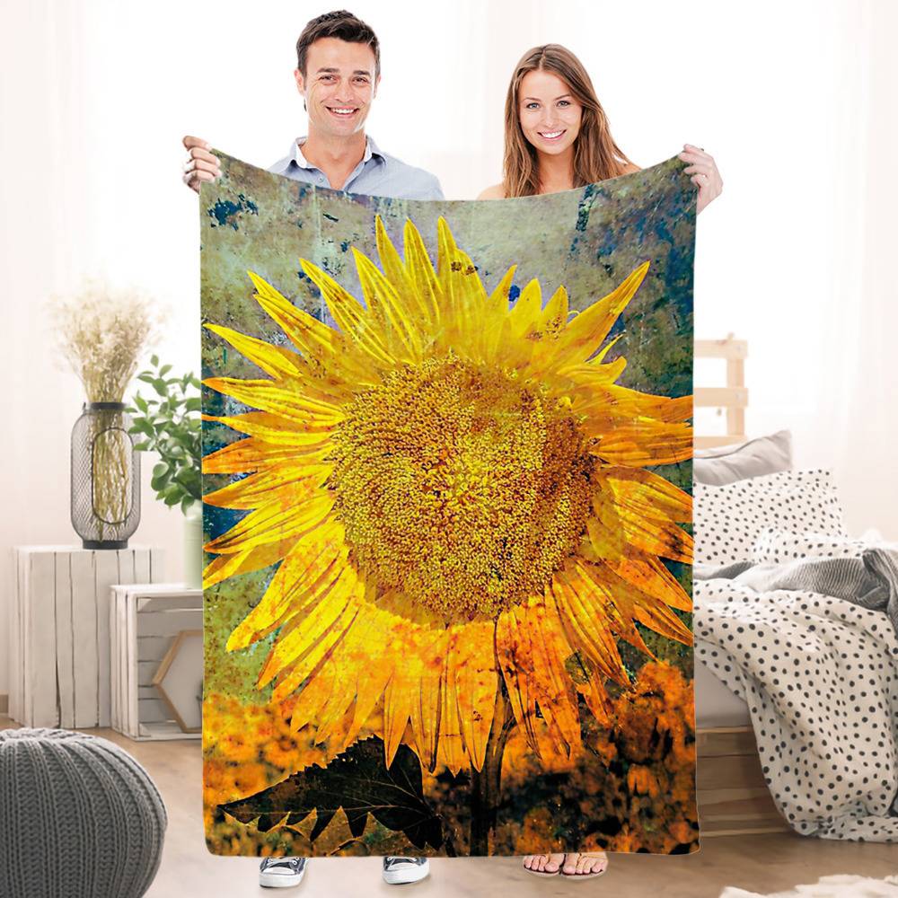 Sunflower swaddle shop blanket