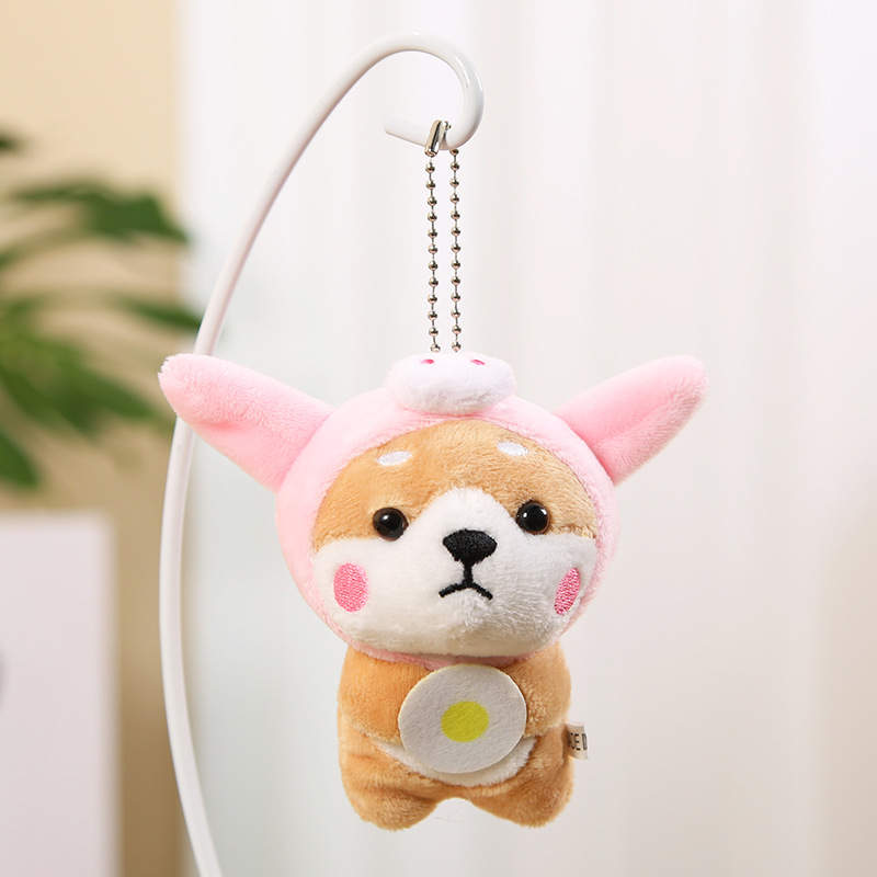 Shiba inu sale plush keychain