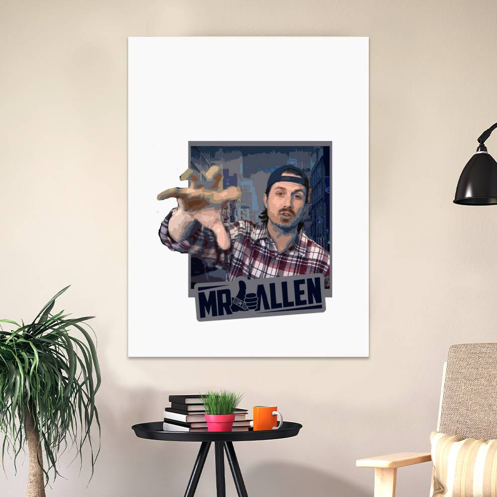 Mrballen Merch Poster Art Wall Poster Sticky Poster Gift For Fan ...