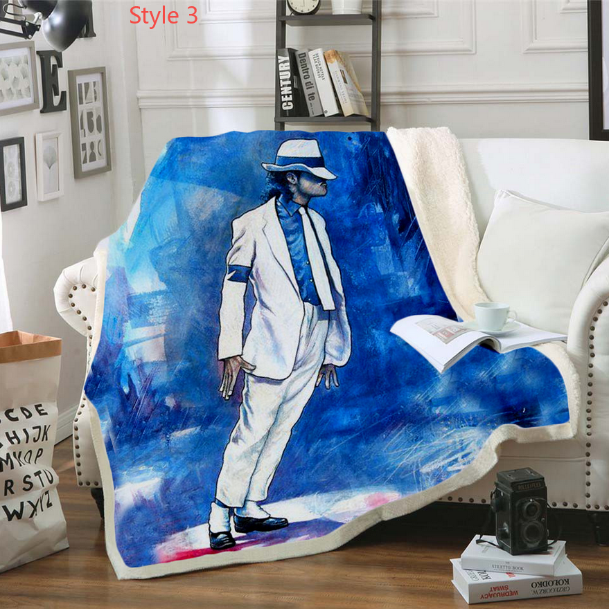 Michael jackson best sale fleece blanket