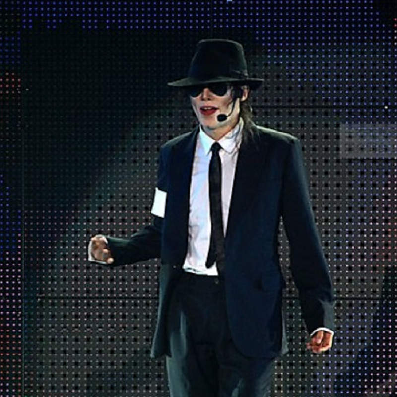 Michael Jackson Dangerous Costume Black Outfit for Adults/Girls