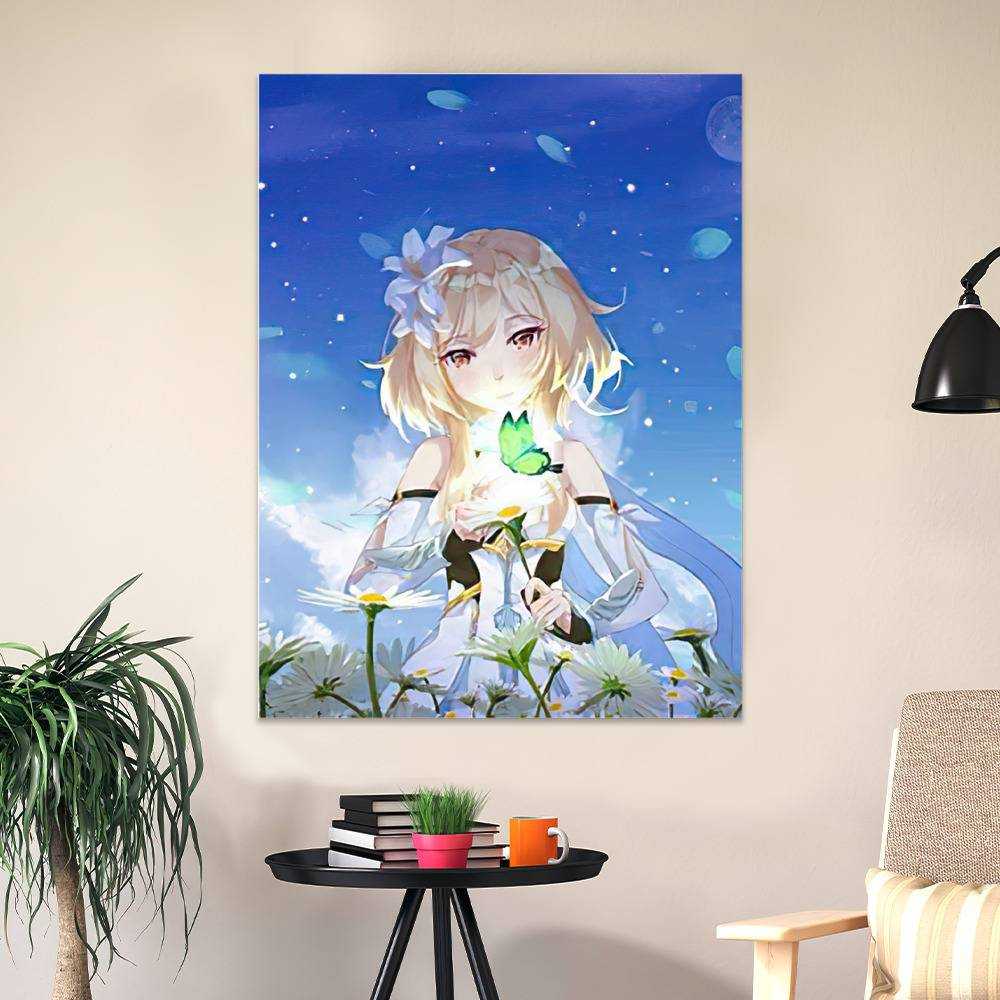 .com: LEUEE Anime Spiritpact Poster Decorative Painting