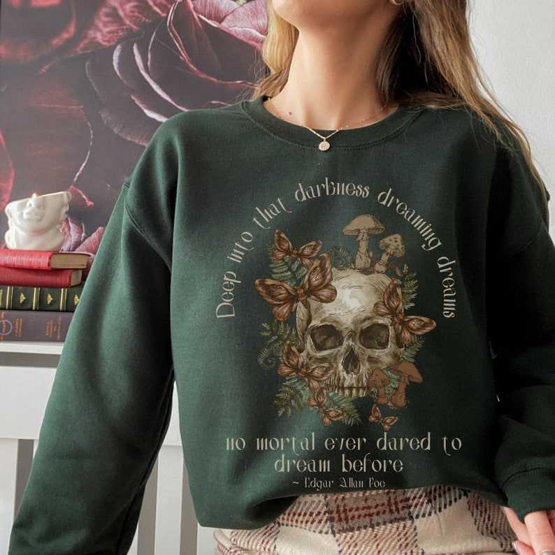 Cottagecore Skull Morel Goth Gifts Men Women Skull Mushroom Collector  Cottagecore Aesthetic Morel Goth Pullover Hoodie - ShopStyle