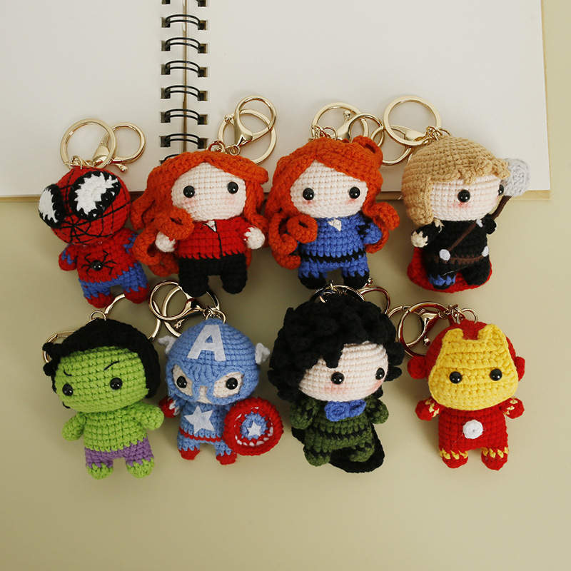 Plush Gifts, Hero Series Crochet Plushies, Stuffed Cute Toys