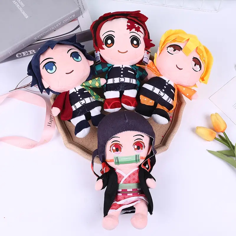 Mixed LOT of 9 Anime Plush Toy Dolls My Hero Academia Demos Slayer Hai –  Warehouse Toys