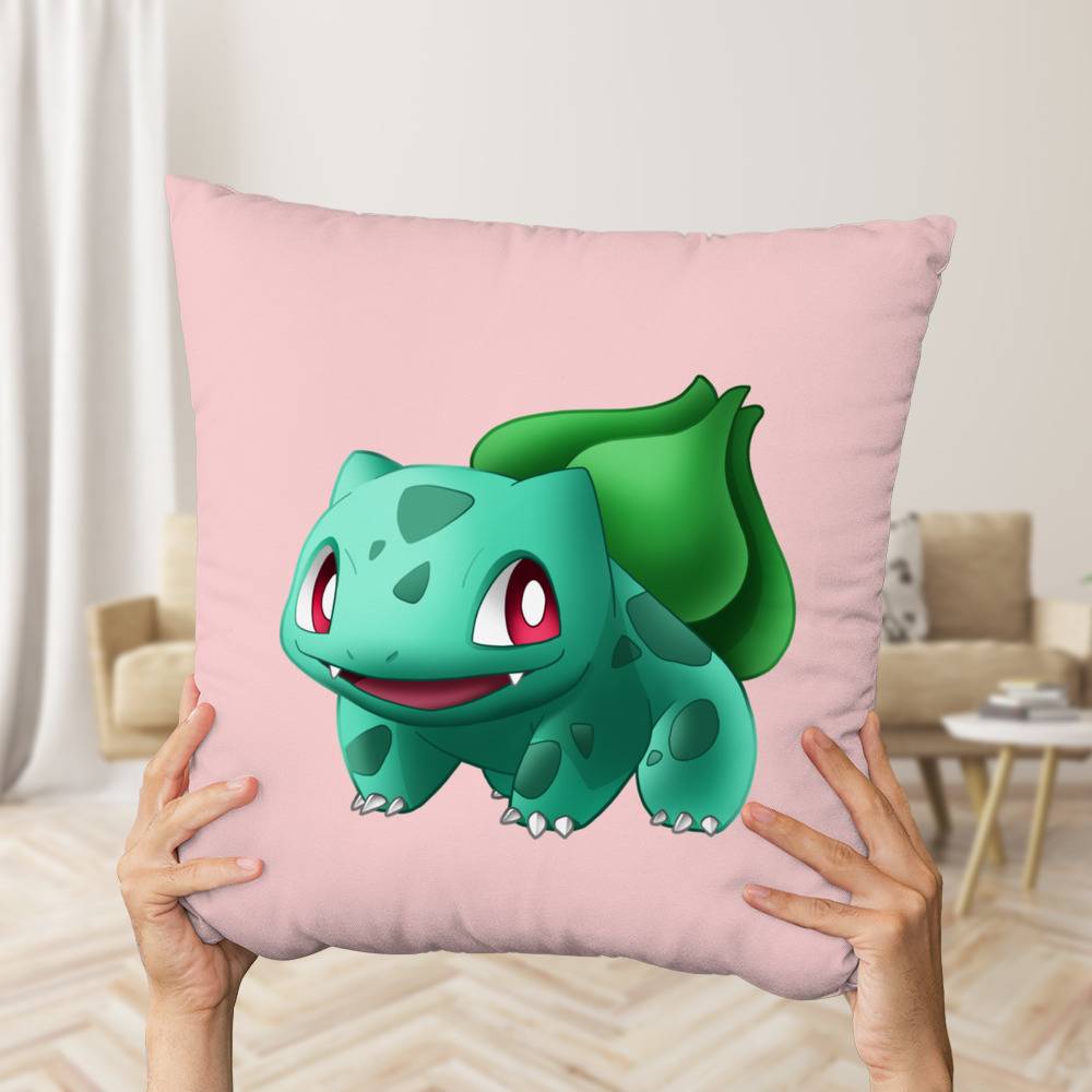Kawaii Phone Hello Moshi Cute Frog Anime Throw Pillow, 18x18, Multicolor