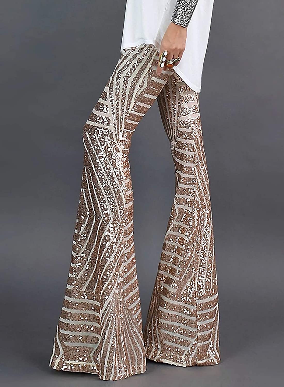 Classic Women's Sequin Pants Fashionable And Comfortable Sequin Pants |  sequinpant.com