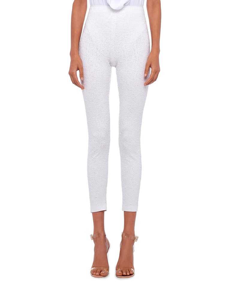 White on sale sequin leggings