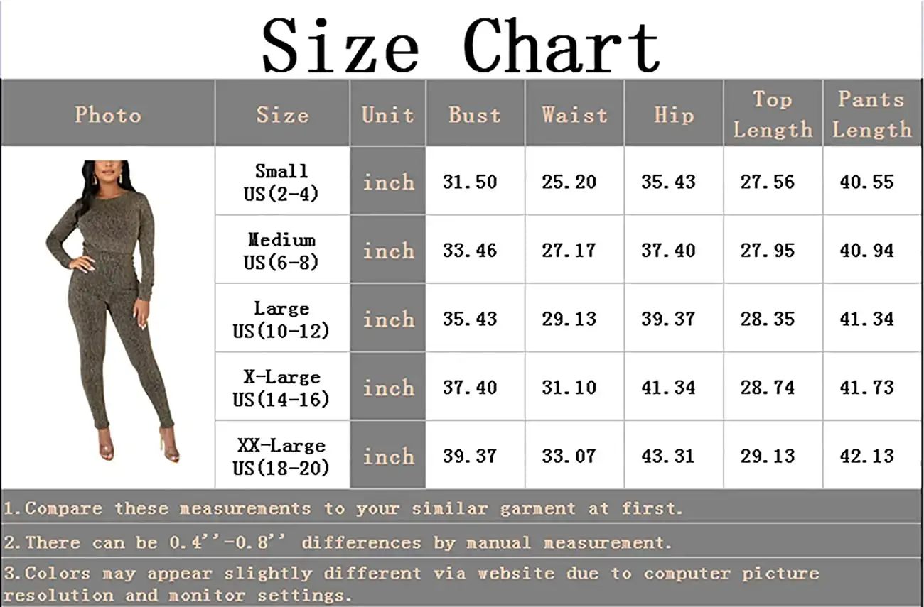 Women's Sequin Suit, Two Pieces Outfits, Elegant Round Neck Long Sleeves, Fall Clubwear Outfits#4