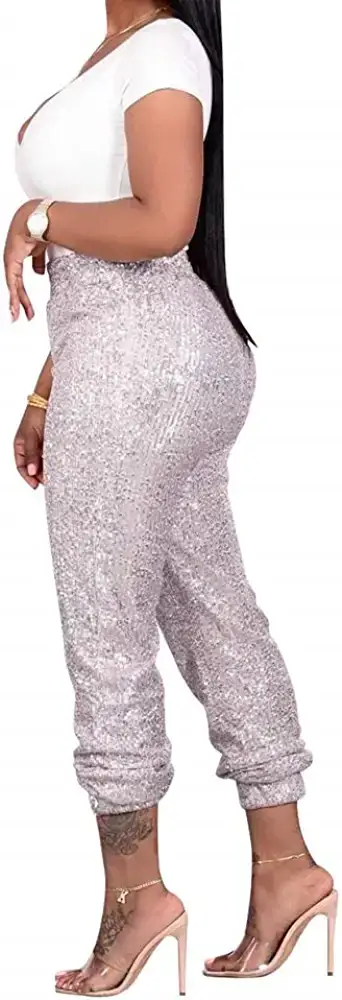 Women's Sexy Glitter Fashionable And Comfortable Sequin Pants