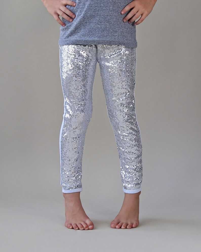 Sparkle Legging  Sparkle leggings, Silver leggings, Leggings