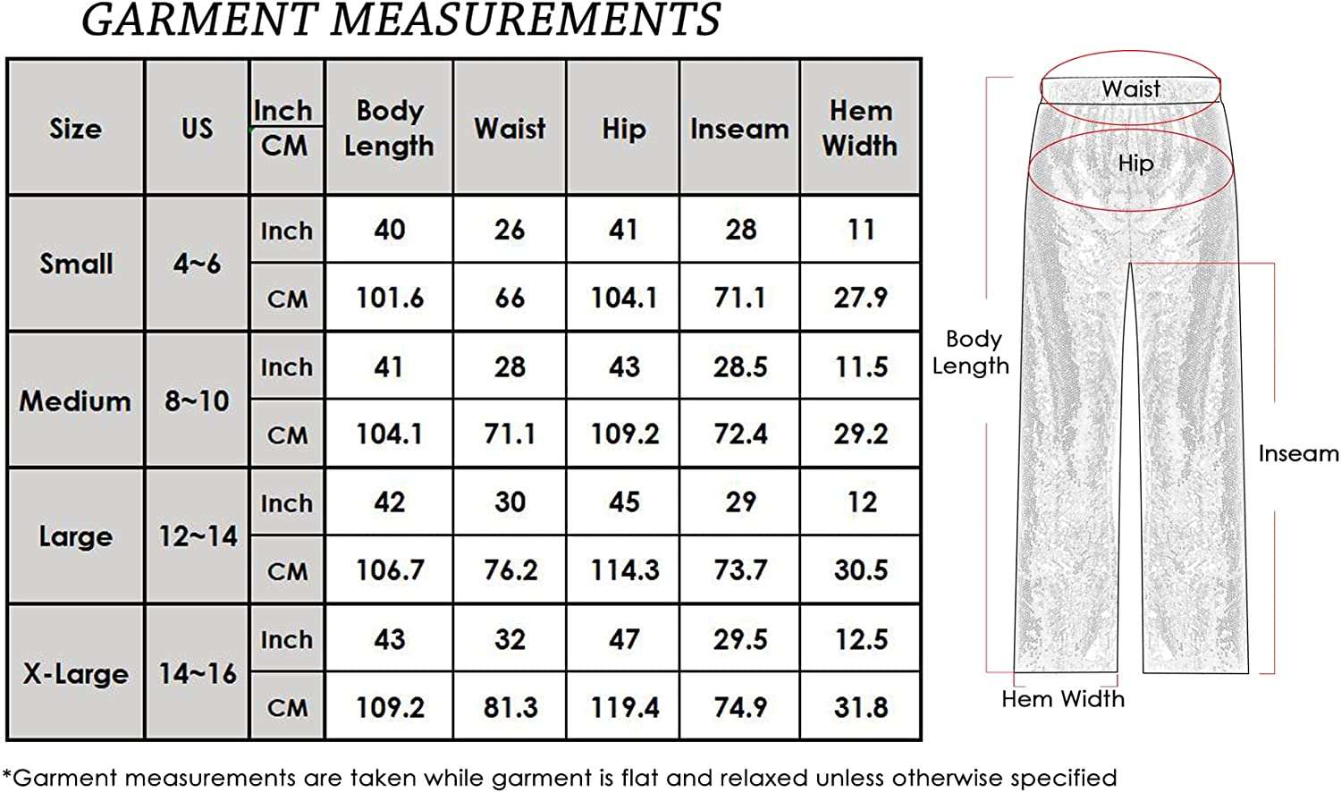 Women's Elastic Waist Sparkly Sequin Pants, 70's Disco Wide Leg Flare Pants, Party Jumpsuits Rompers#7