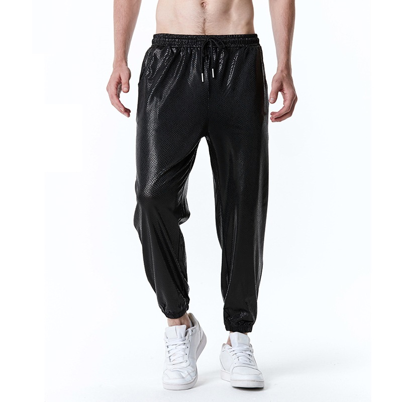 Buy YGYEEG VISNXGI Black Faux Leather Pants for Women Shiny PU Leather hgih  Waisted Leggings Black Faux Leather Pants for Women Shiny PU Leather hgih  Waisted Leggings（M002-Black-XL） at Amazon.in
