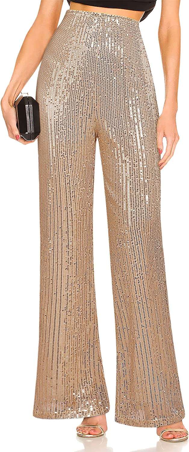 Classic Women's Sequin Pants Fashionable And Comfortable Sequin Pants