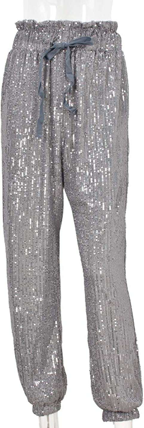 Eye-catching Men's Black Sequin Pants to Make a Statement