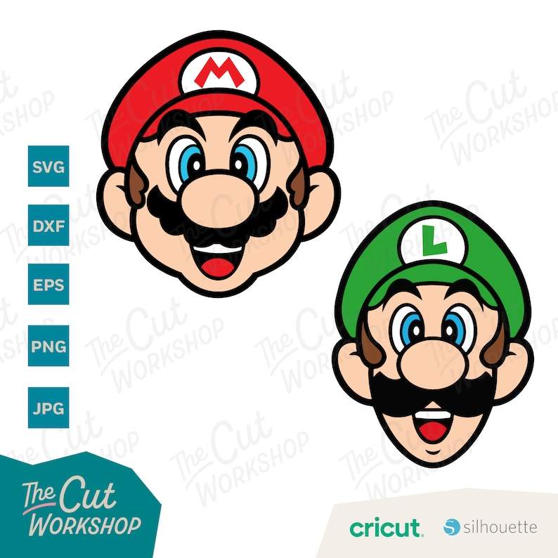 Super Mario SVG DXF EPS Png Illustrator. Bowser -  Singapore