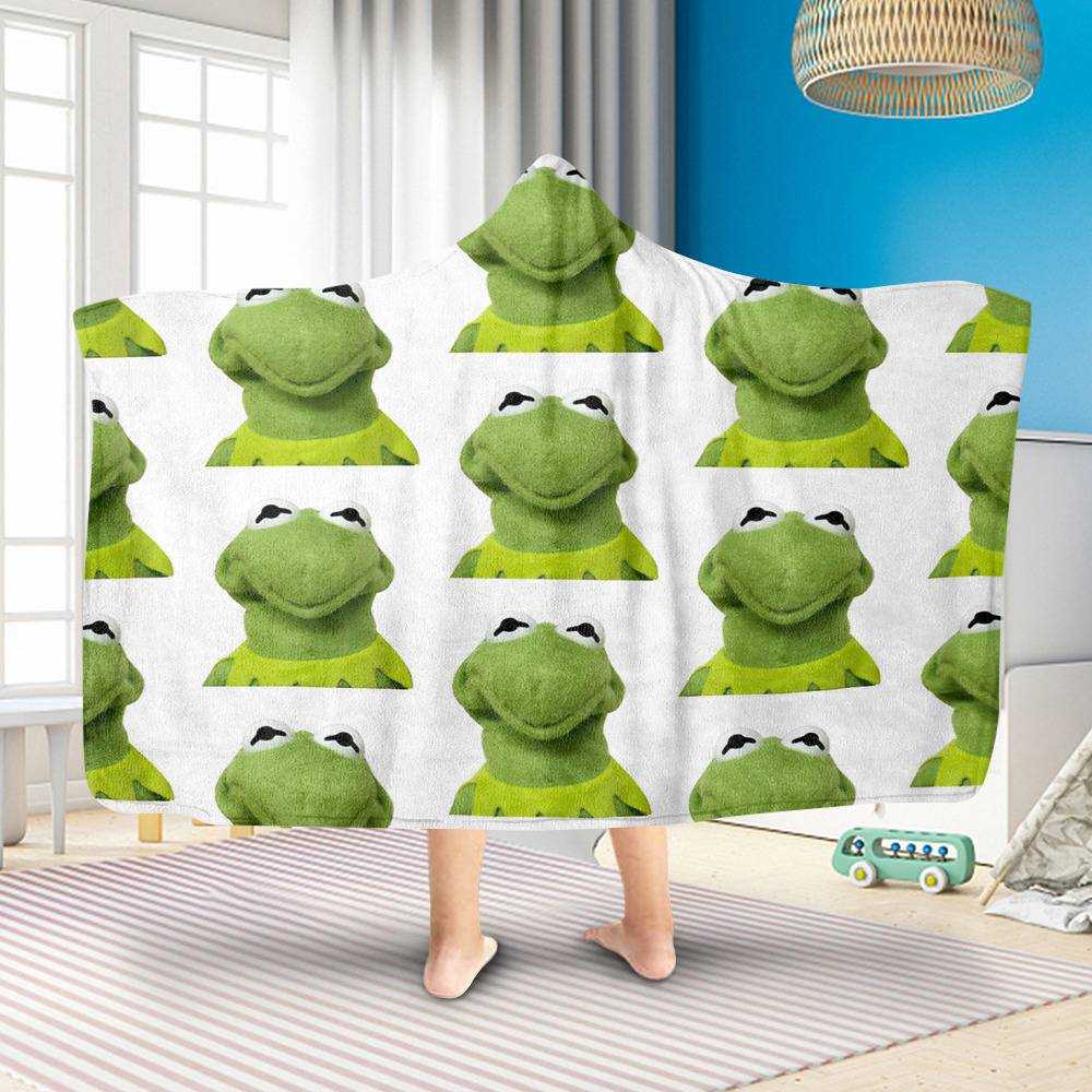 InnoBeta Frogs Gifts for Women, Frog Flannal Blanket 50 x 65, Frog Gifts  for Christmas - Watercolor