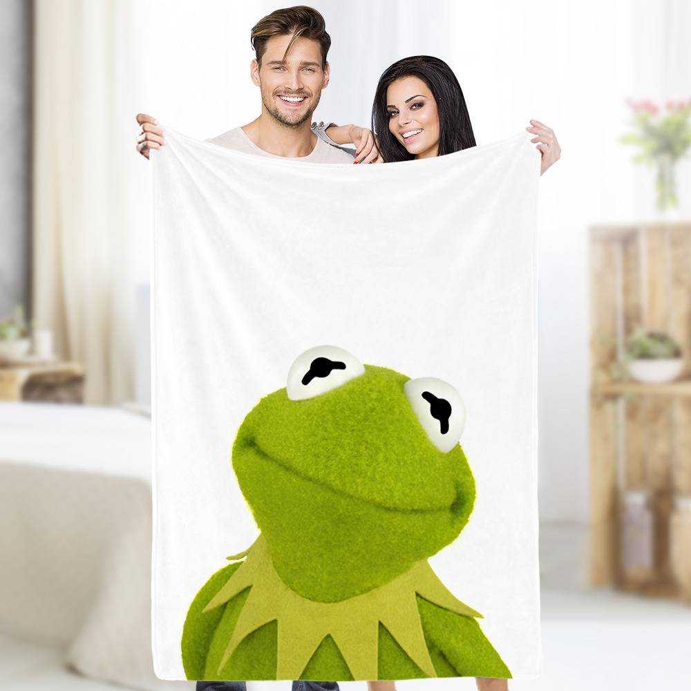  Frog Throw Blanket Super Soft and Warm Flannel