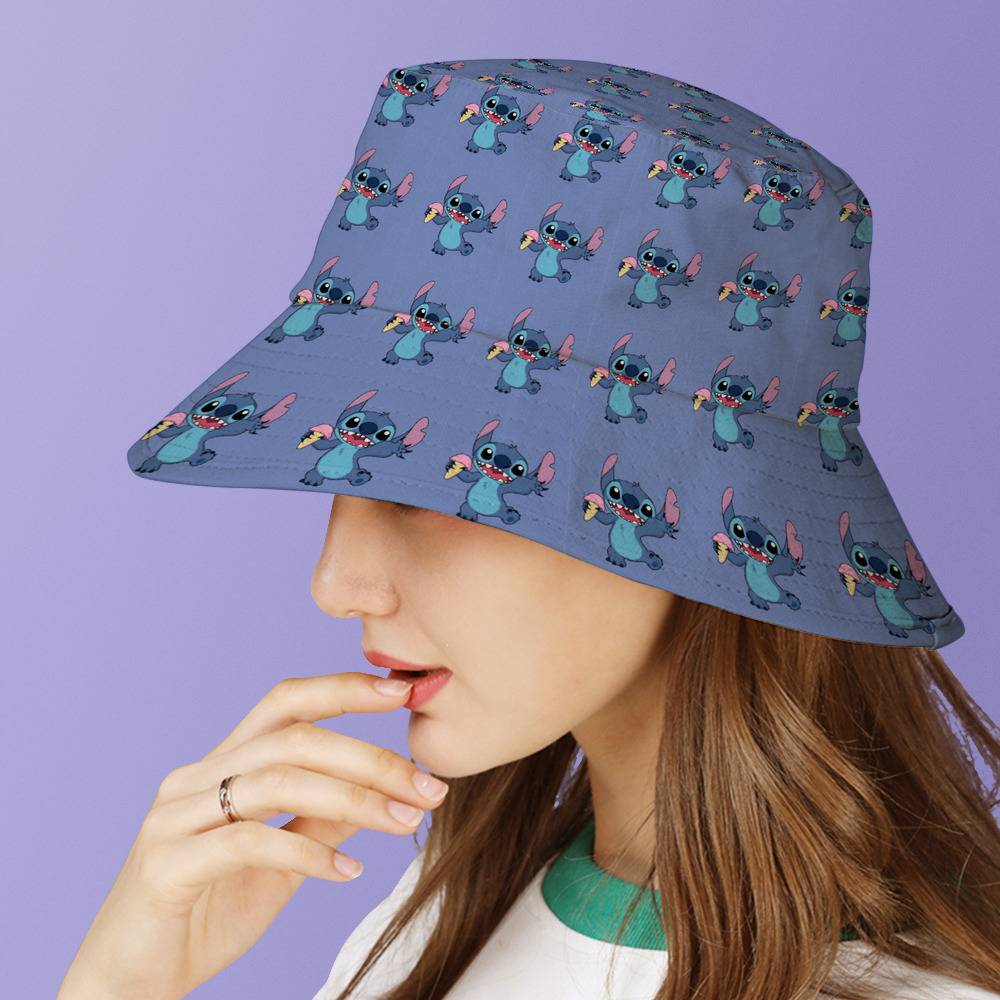 Stitch Fisherman Hat Unisex Fashion Bucket Hat