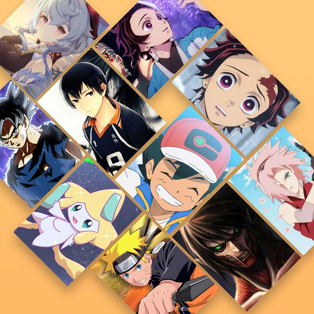 Anime Postcards Prints | Anime Business Cards | Anime Card Postcard | Post  Card Anime - Business Cards - Aliexpress