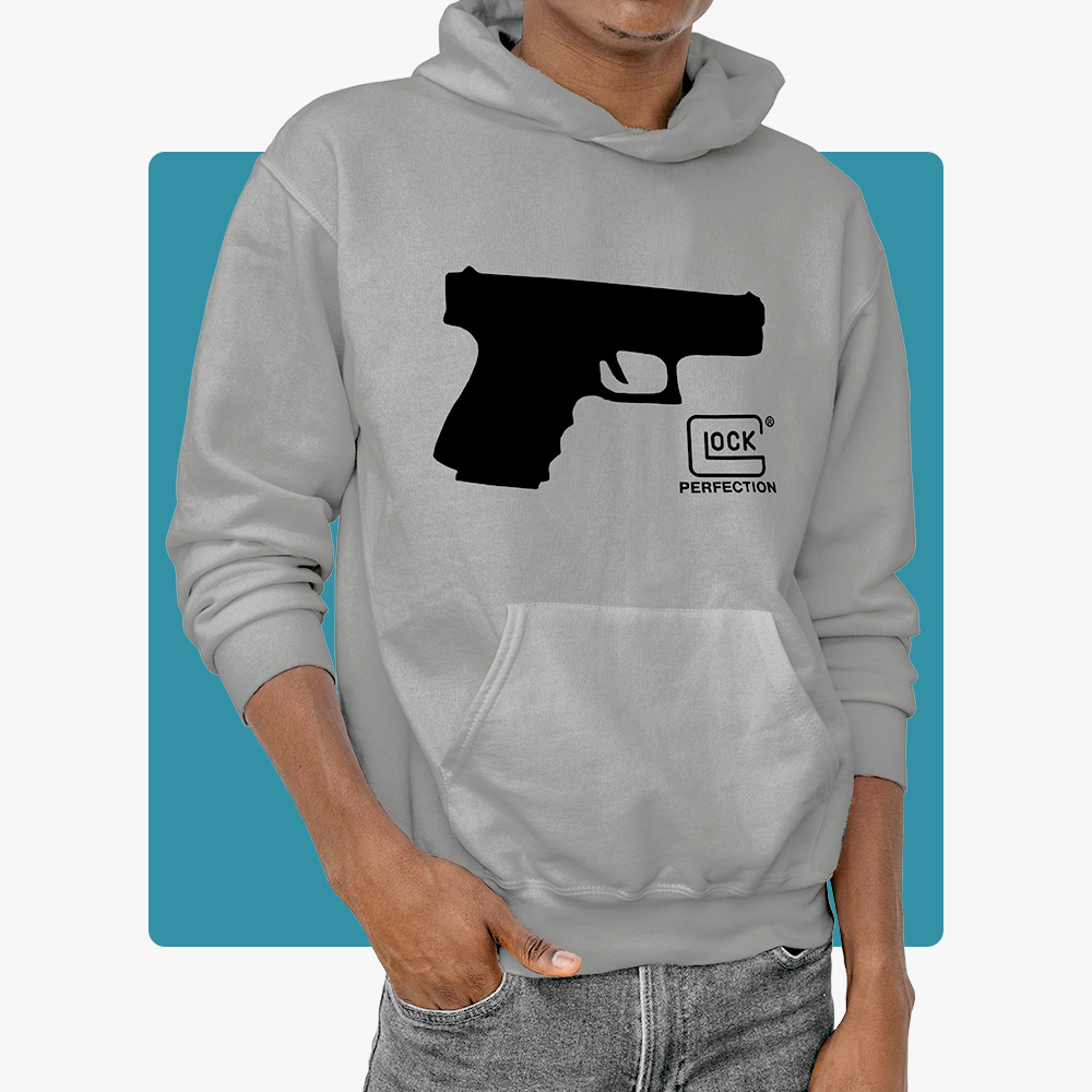 Glock zip hot sale up hoodie