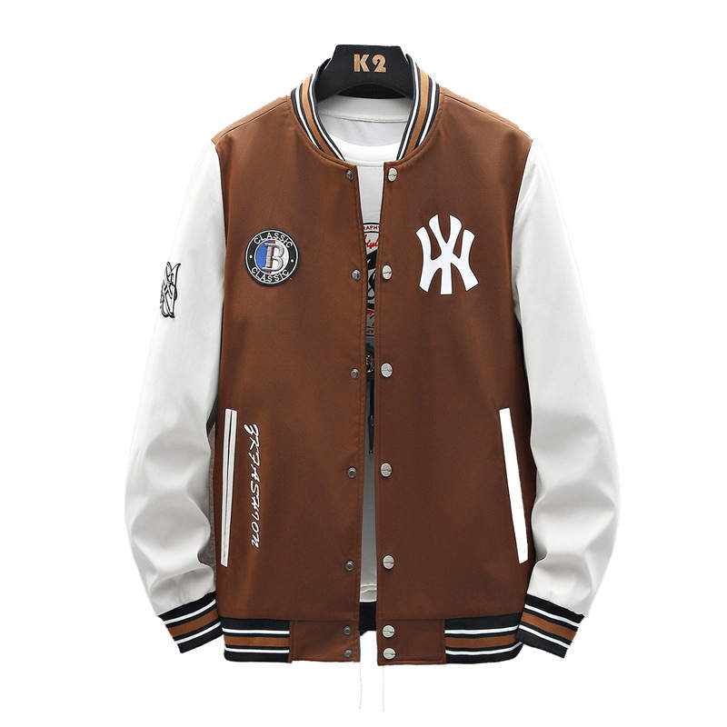 Buy Unisex NY Varsity Jacket for Men and Women (M, NY Varsity Jacket) at