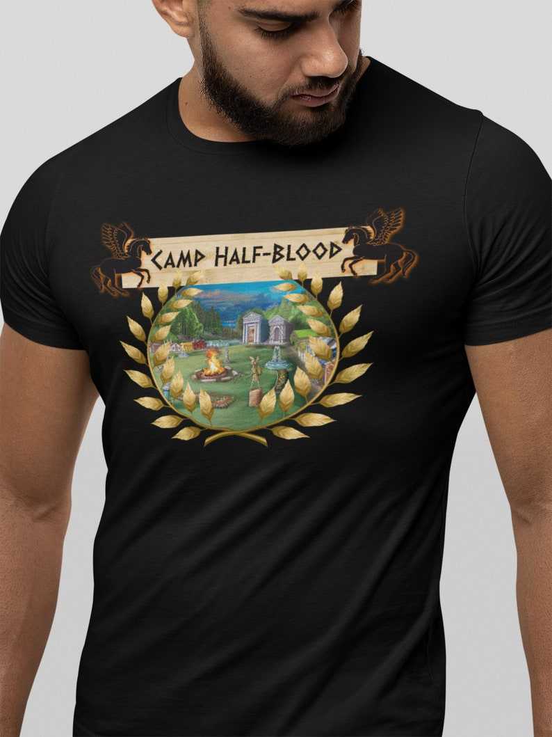 Camp Half Blood Camp T Shirt, Percy Jackson, Heroes Of Olympus