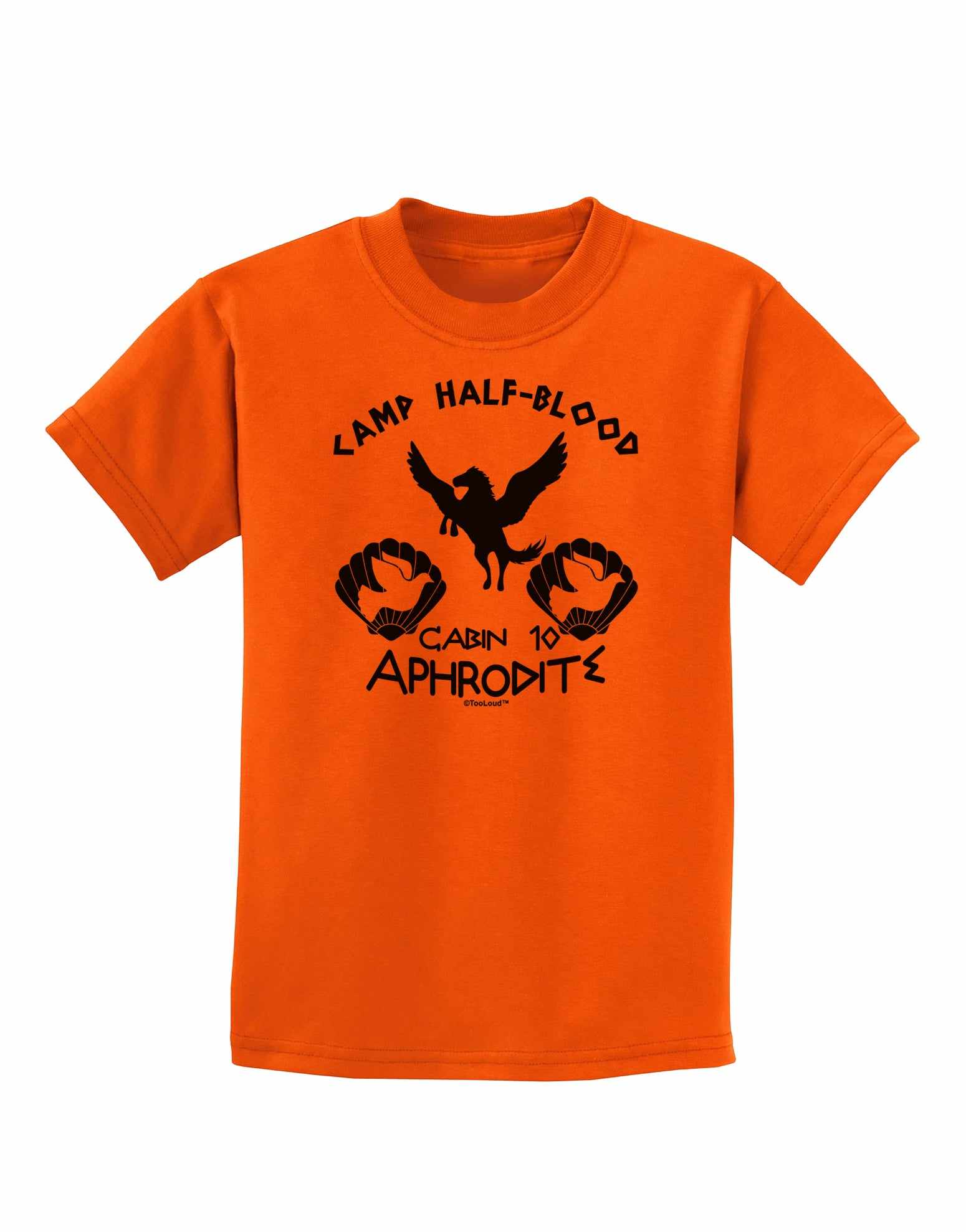 Camp Half-blood Orange Cabin T-shirts Percy Jackson 