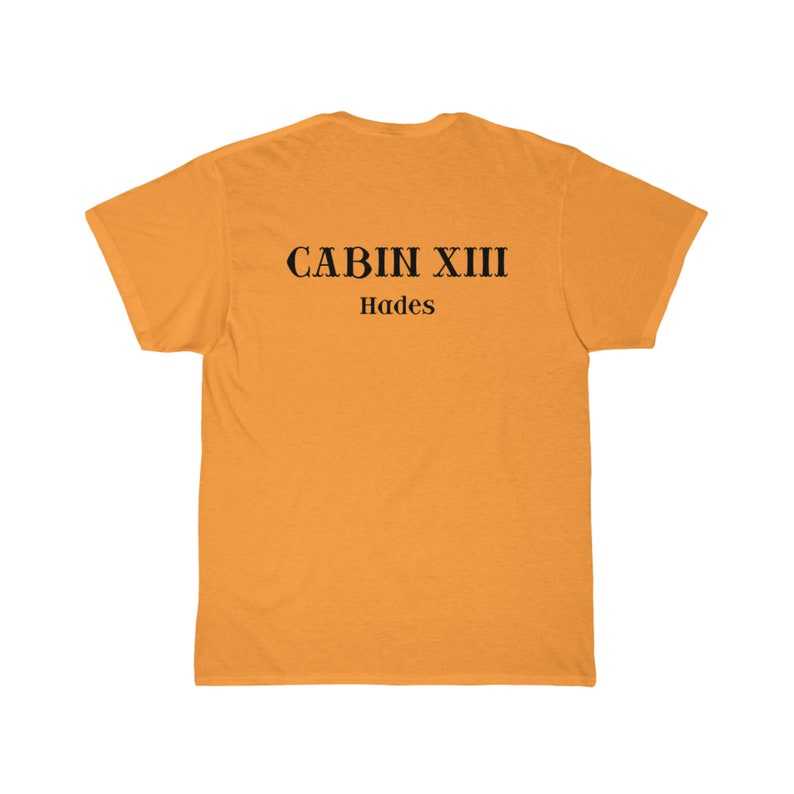 Camp Half Blood Nico Di Angelo Hades Cabin Shirt T Shirt 100% Pure