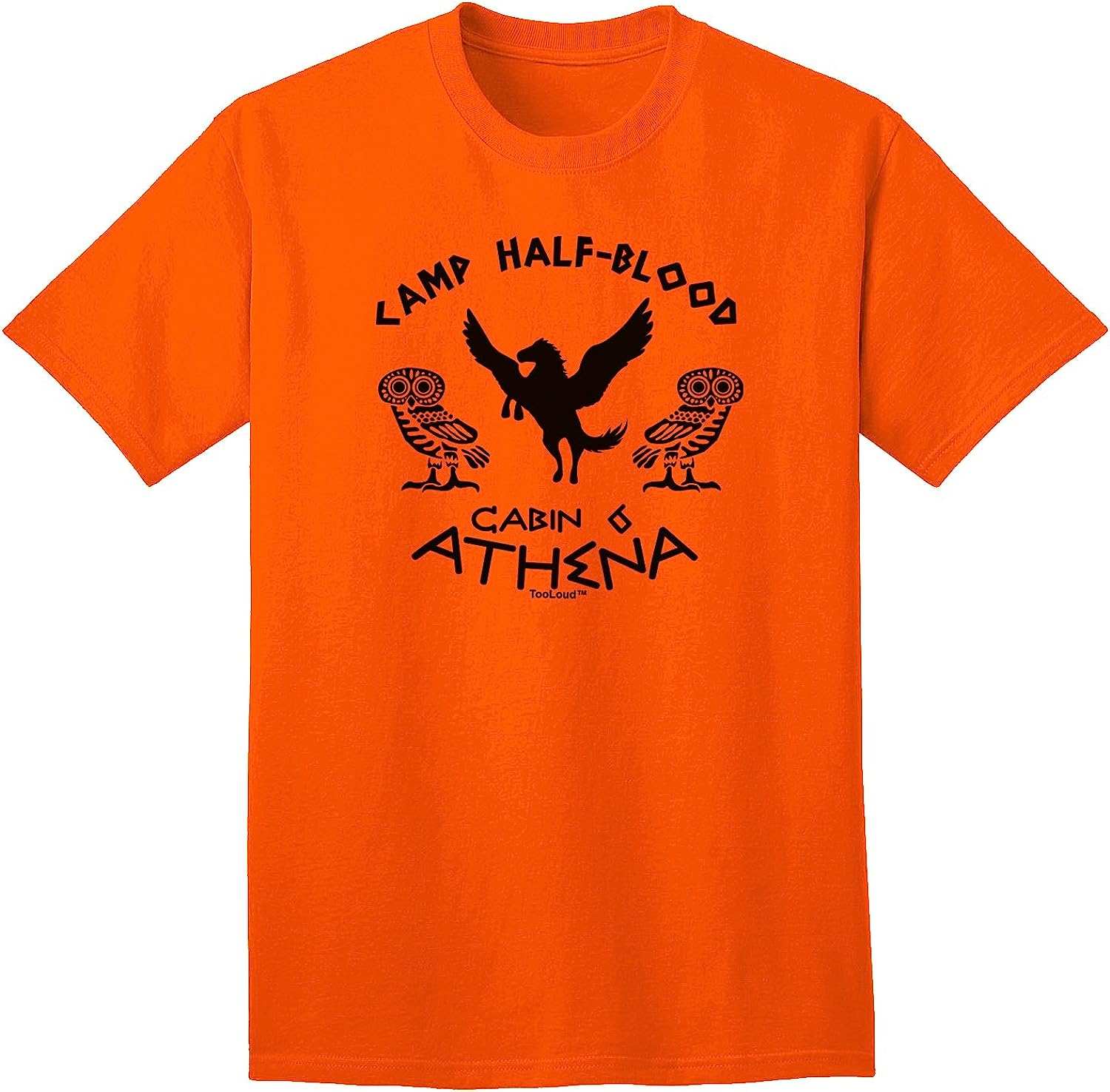 Breathable Soft Camp Half Blood Cabin 6 Athena T-Shirt For Men And Women