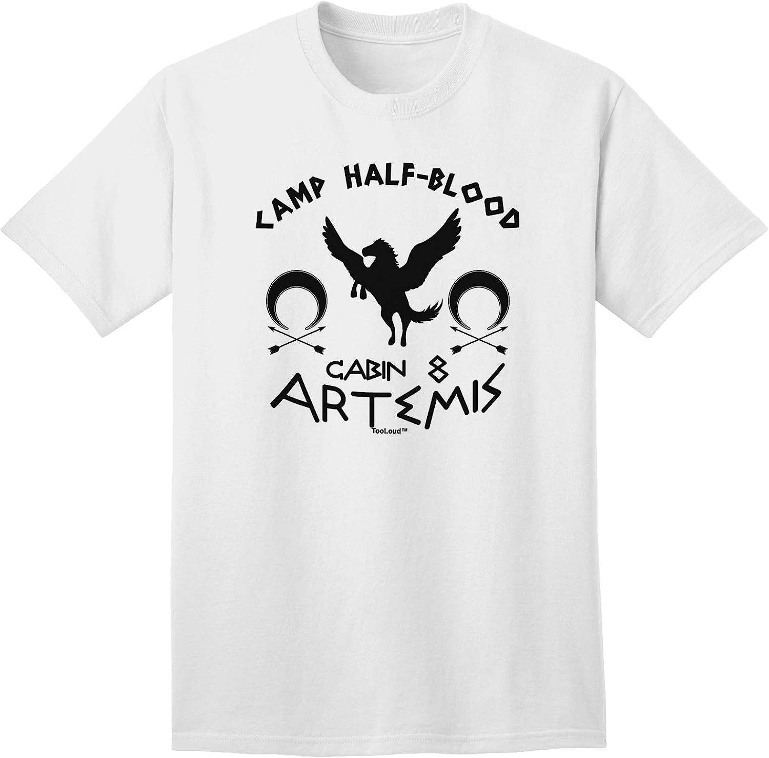 Percy Jackson - Camp Half-Blood - Cabin Eight - Artemis Essential T-Shirt  for Sale by gingerbun