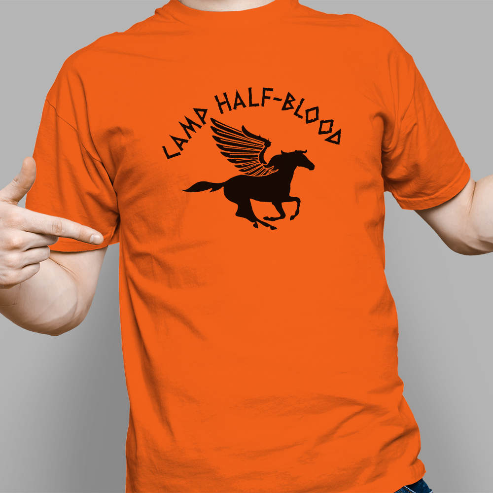 Camp Half Blood Cabin 11 Hermes Adult T-Shirt - Davson Sales