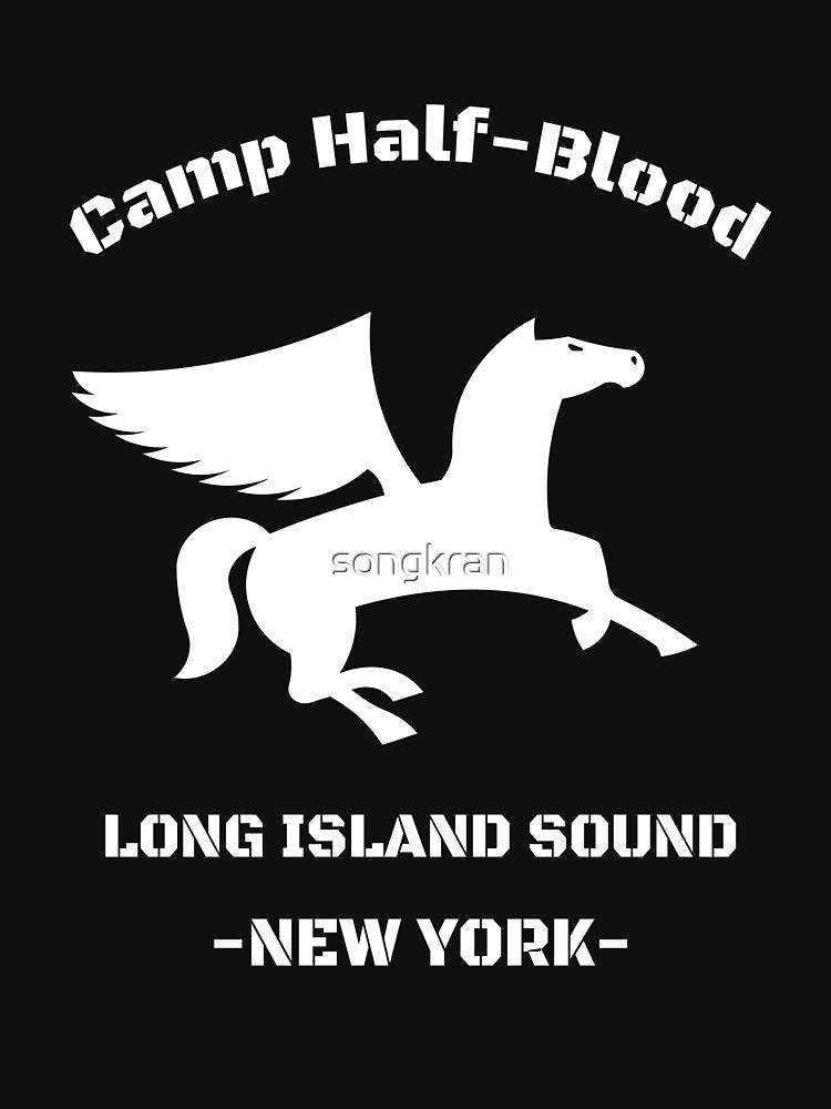 CAMP HALF-BLOOD Official Women's Long Island Sound Percy Jackson T