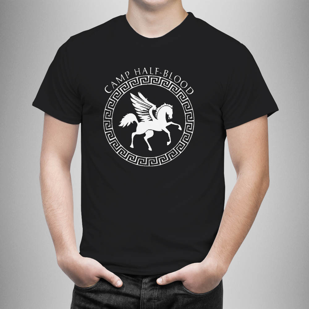 Camp Half-Blood - Standard Pegasus Design - Classic Fit T-Shirt